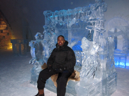 A Night in the Ice Hotel